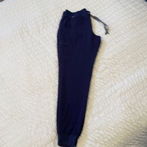 Figs Navy Blue Scrub Pants - Joggers